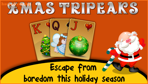 Xmas TriPeaks Solitaire screenshot