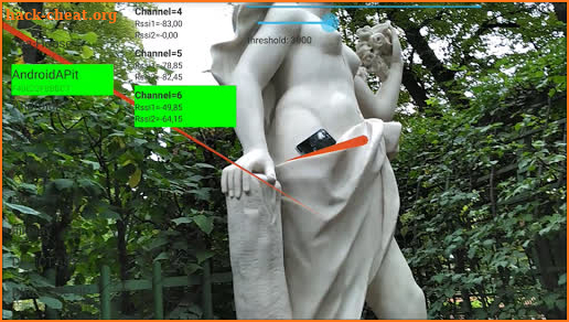 xnzr Wi-Fi AR screenshot