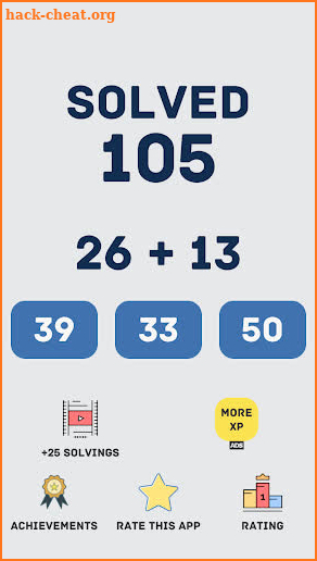 XP Booster - Simple Math Sum screenshot