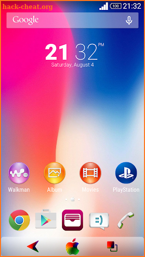 Xperia Theme | iOS X screenshot