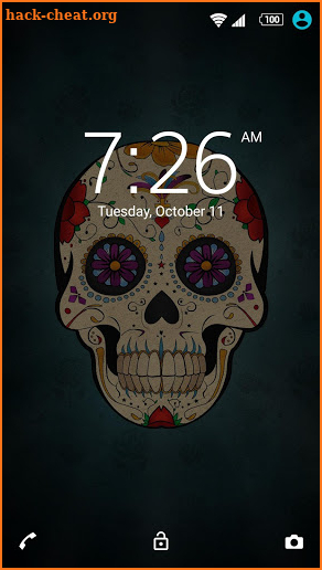 XPERIA™ Dia de Muertos Theme screenshot