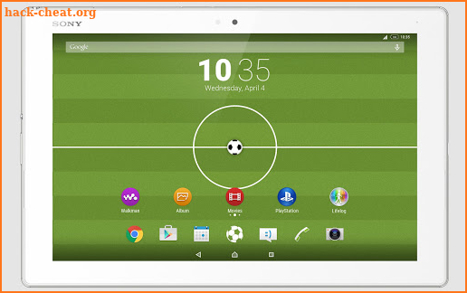 XPERIA™ Football 2018 Theme screenshot