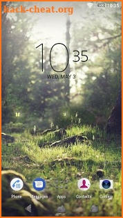 XPERIA™ Magical Spring Theme screenshot