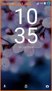 XPERIA™ Spring Theme screenshot