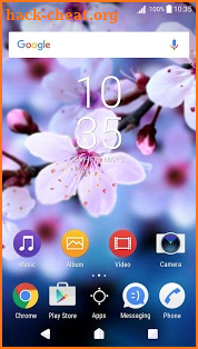 XPERIA™ Spring Theme screenshot