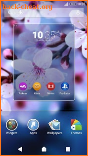 XPERIA™ Spring Theme screenshot