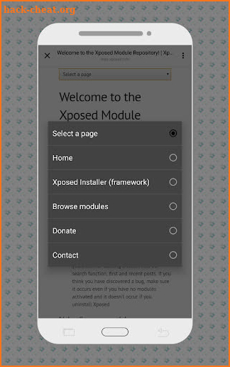 Xposed Installer Framework screenshot