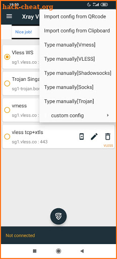 XRAY VPN  - VLESS VMESS Trojan screenshot