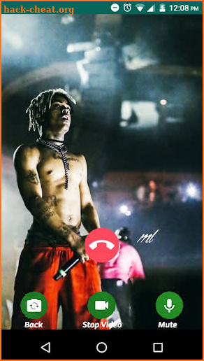 Xxxtentacion Fake Chat & Video Call screenshot