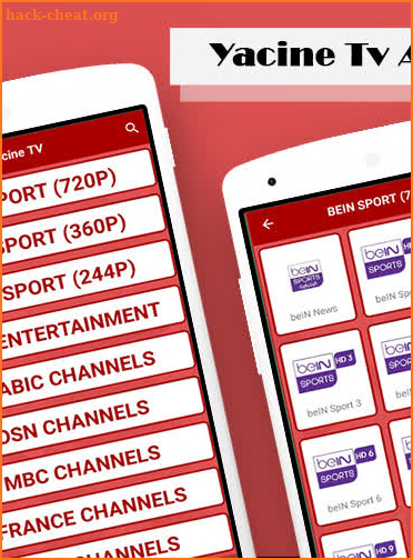 Yacine TV APK Guide 2K22 screenshot