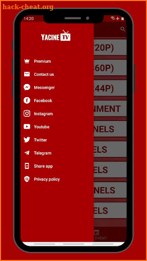 Yacine TV APK Walkthrough screenshot