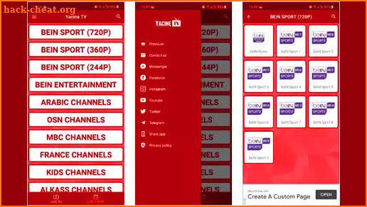 Yacine Tv lite App Apk Tips screenshot