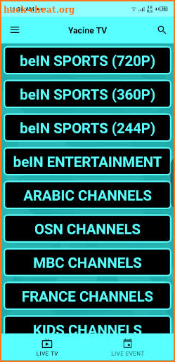 Yacine tv pro - ياسين تيفي screenshot