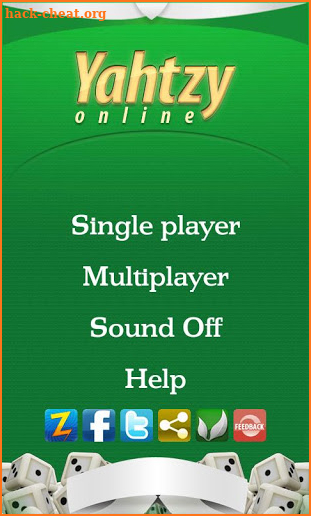 Yahtzy Online screenshot