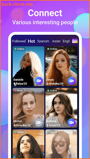 Yaki - Video Chat & Meet screenshot