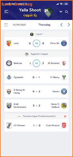 Yalla Shoot - Live Scores screenshot