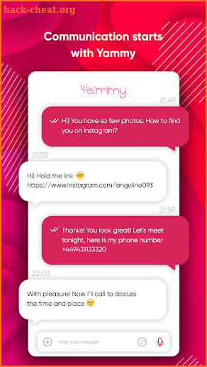 Yammy — New dating for free screenshot