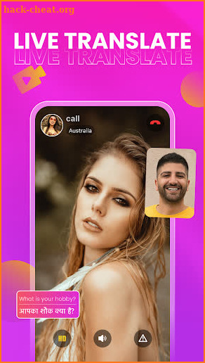 Yamy pro-18+ live video chat screenshot