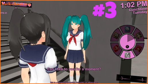 (YANDERE) School Girl - High School tips Simulator screenshot