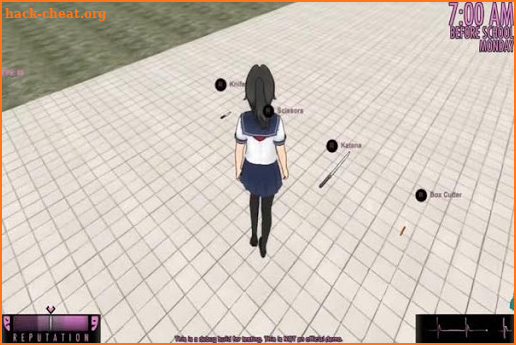 Yandere Simulator Hint screenshot