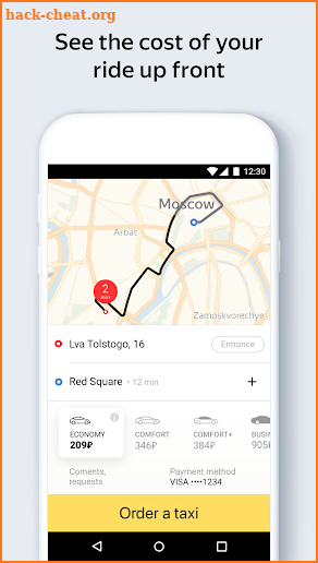 Yango Ride-Hailing Service screenshot