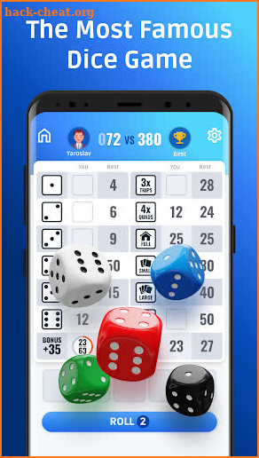 Yatzy: Dice Game Online screenshot