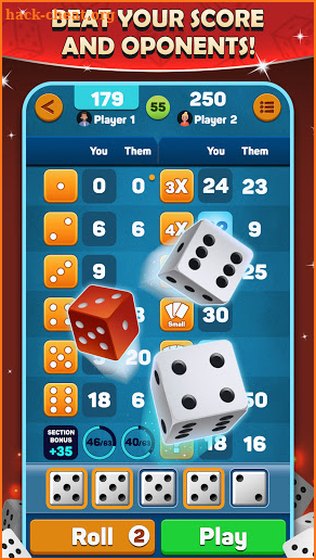 Yatzy - Offline and Online screenshot