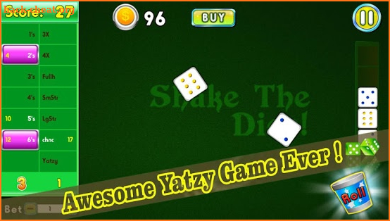 Yatzy Pro - 5 Dice Yamb Roller screenshot