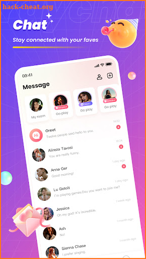 Yaychat-Voice chat room screenshot