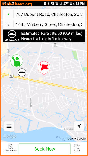 Yellow Cab Charleston screenshot