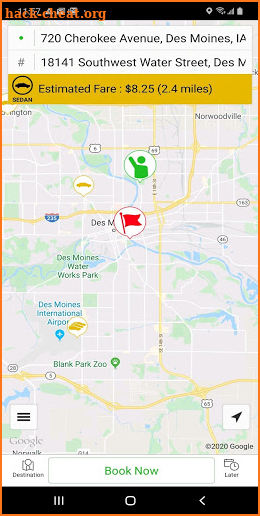 Yellow Cab Co. - Go Taxi Des Moines screenshot
