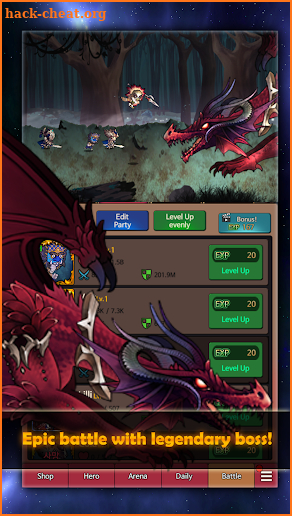 Yellow Monster - Idle Action RPG screenshot