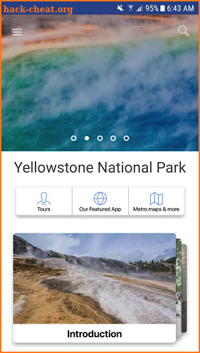 Yellowstone National Park Travel Guide screenshot