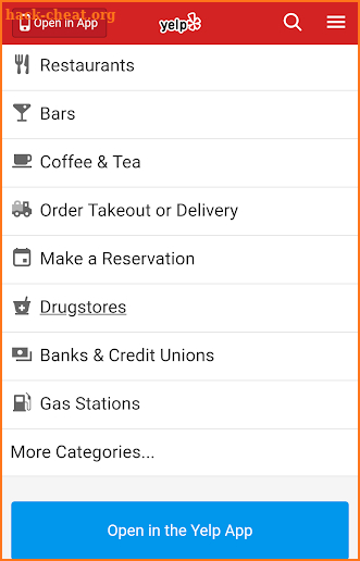 yelp - Restaurants, Dentists, Bars, Beauty Salons screenshot