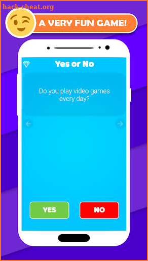 Yes or No Questions game screenshot