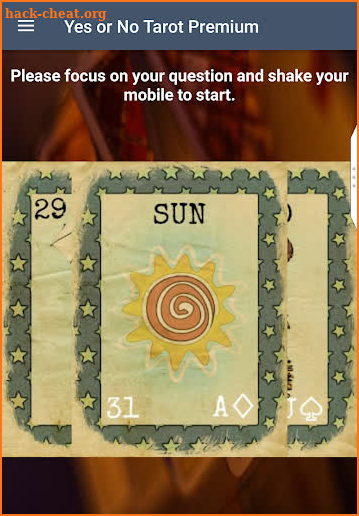 Yes or No Tarot - Premium screenshot