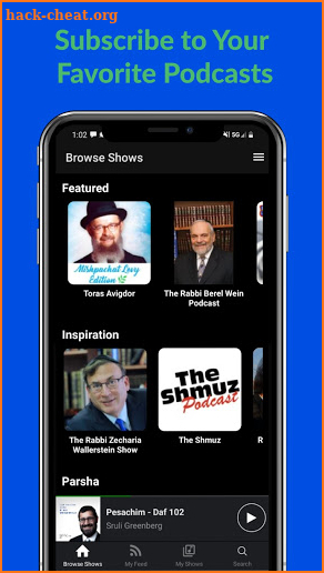 YidPod | Listen to Jewish Podcasts screenshot