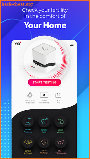 YO Sperm Test 2.0 Wi-Fi screenshot