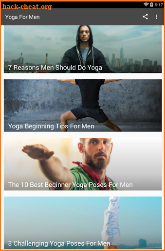 YOGA FOR MEN screenshot