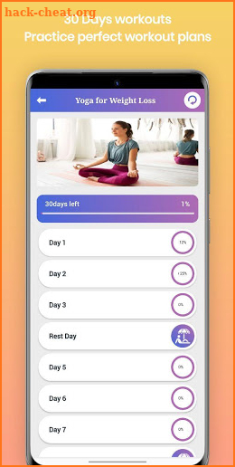 Yoga For Weight Loss - Learn Yoga screenshot