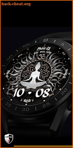 Yoga Watch Face 009 screenshot