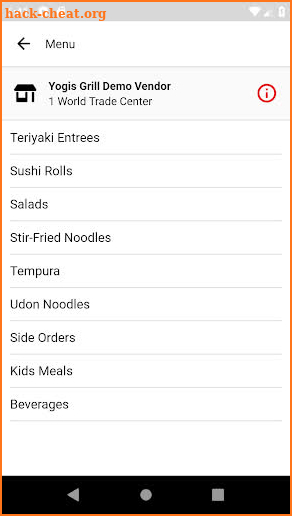 Yogis Grill Ordering screenshot