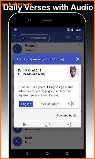 Yoruba & English Bible - With Full Offline Audio screenshot