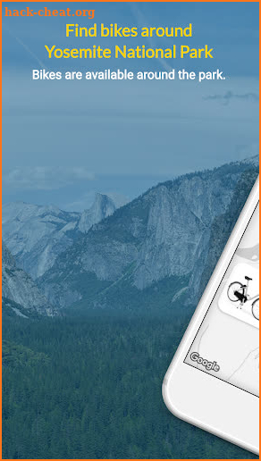 Yosemite Bike Share screenshot