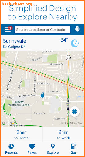 Your Navigator Deluxe: GPS screenshot