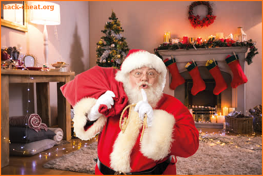 Your photo with santa claus screenshot