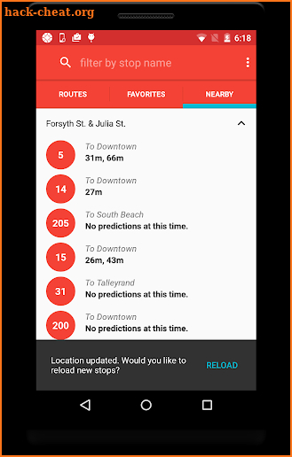 YourBus JTA screenshot