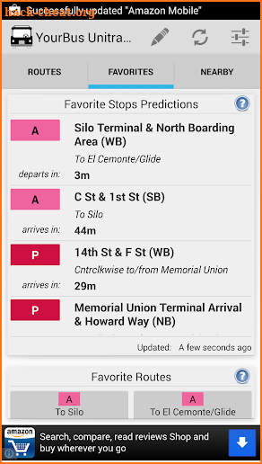 YourBus Unitrans screenshot