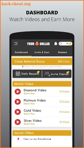 YourDollar - Scratch Free Paypal Cash Daily screenshot