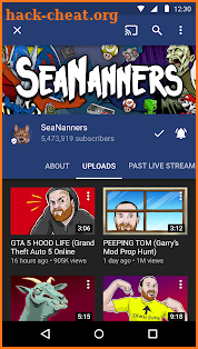 YouTube Gaming screenshot